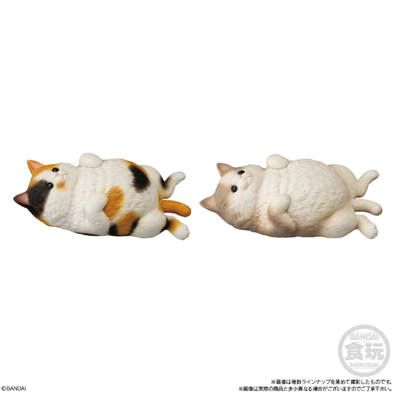 Mocchiri Kororin Squishy Soft Vinyl Cats 4,5cm Asst 12pcs